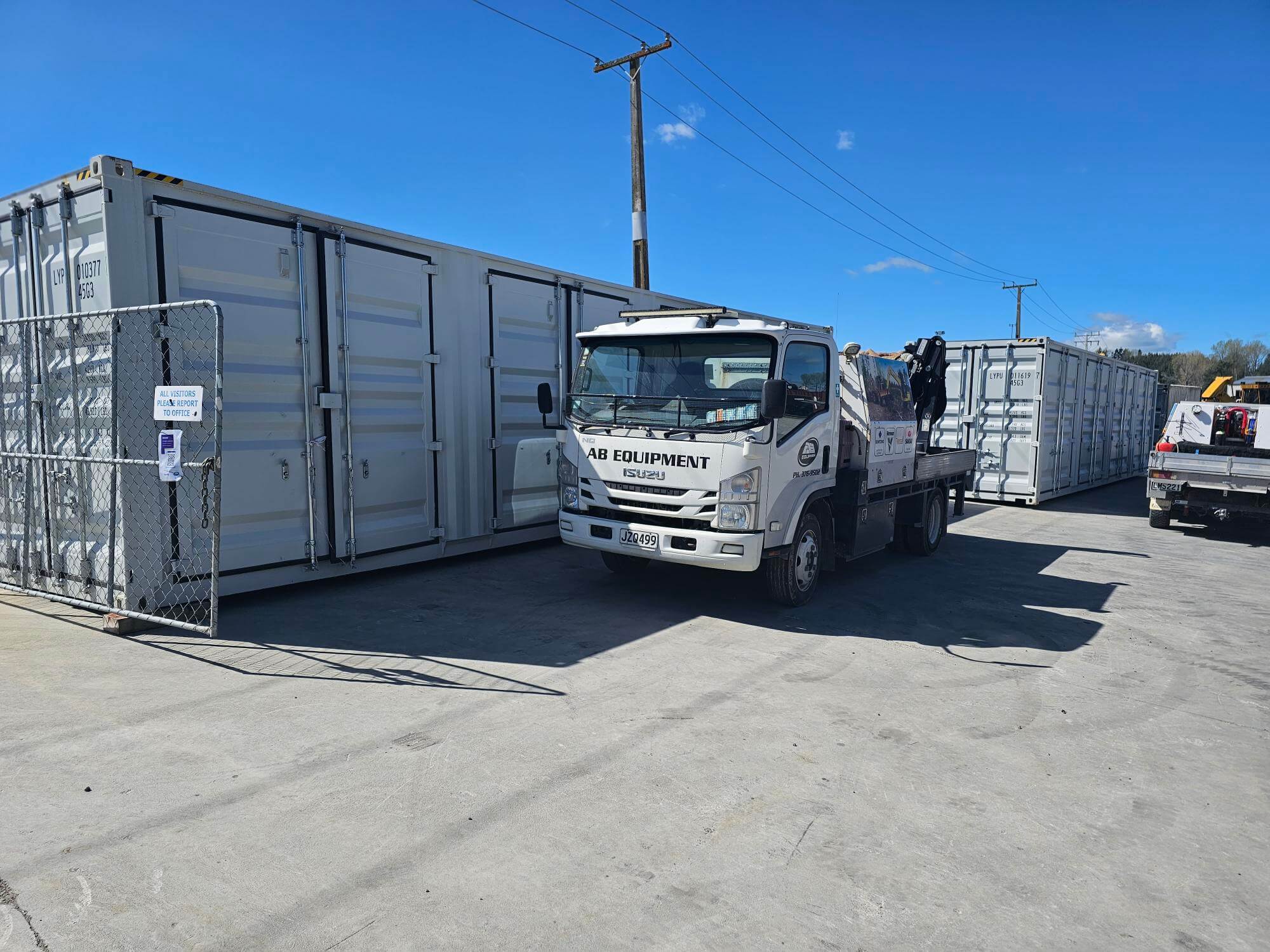 Our side opening container are ideal for storing business goods