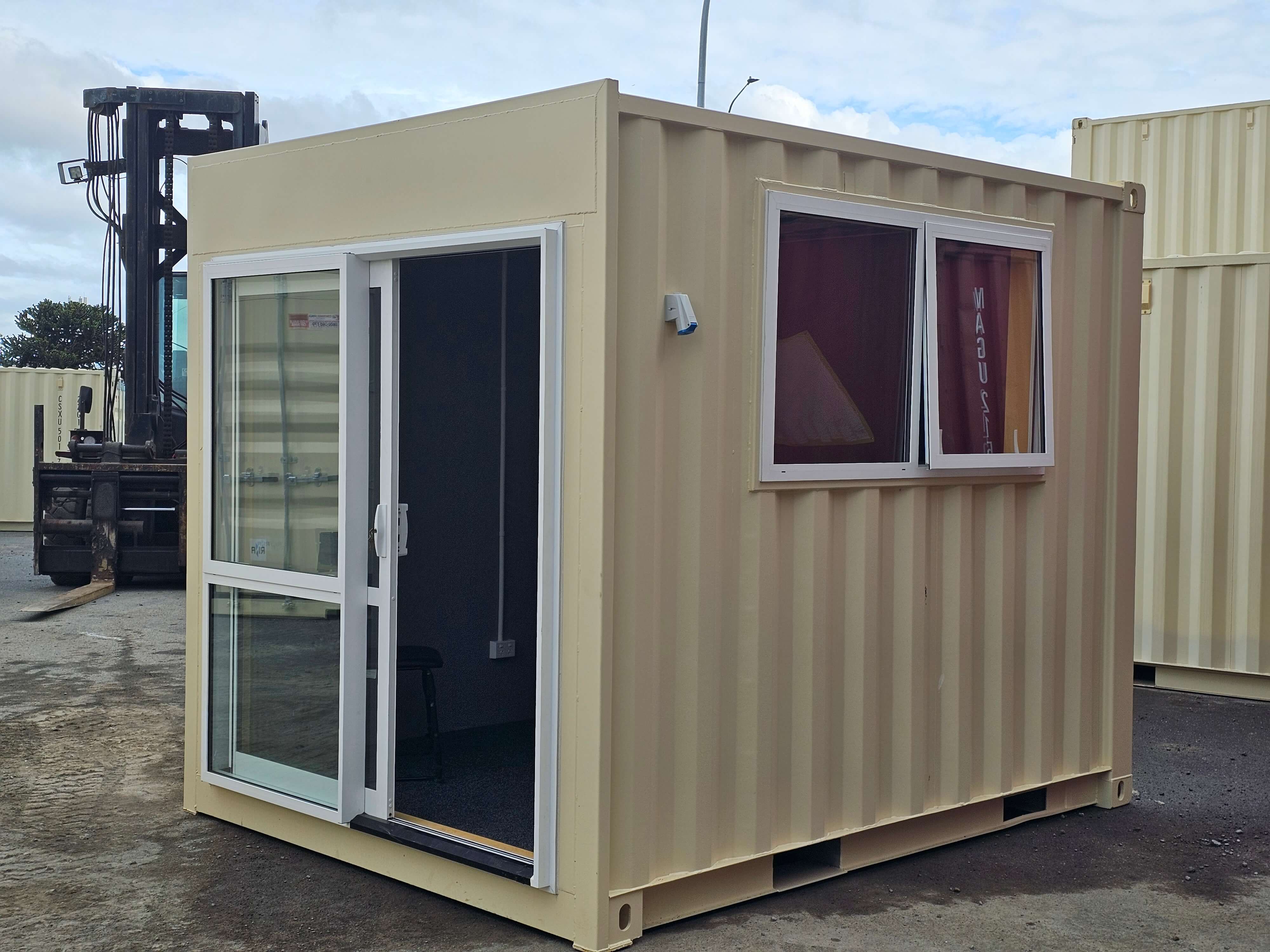 10-foot shipping container office