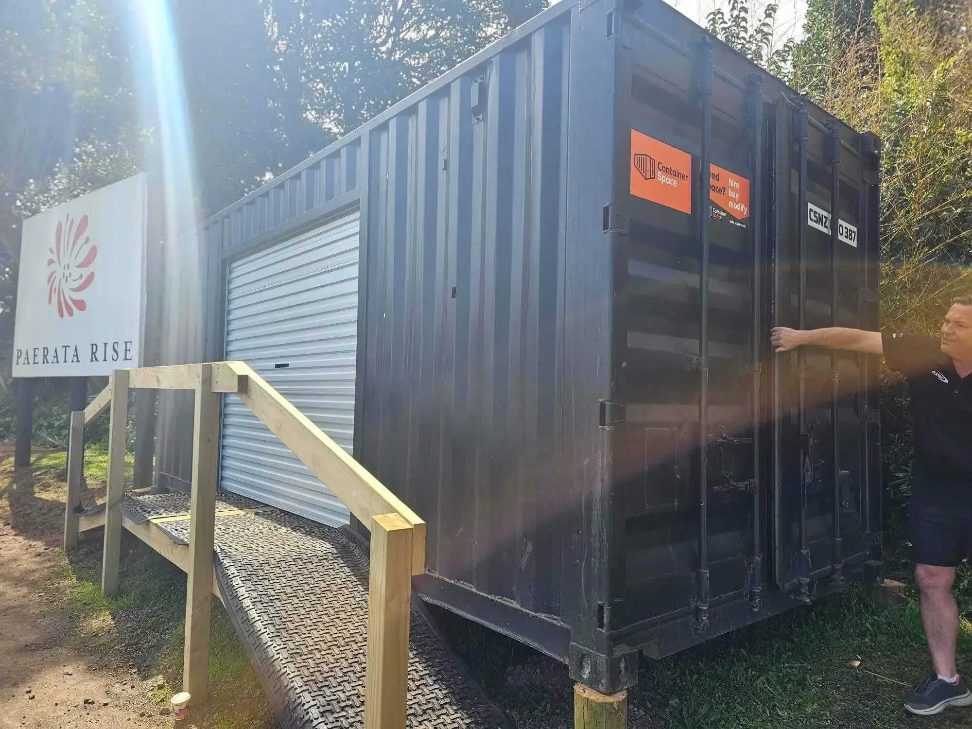 Shipping containers serve more than kai at Counties Manukau Rugby