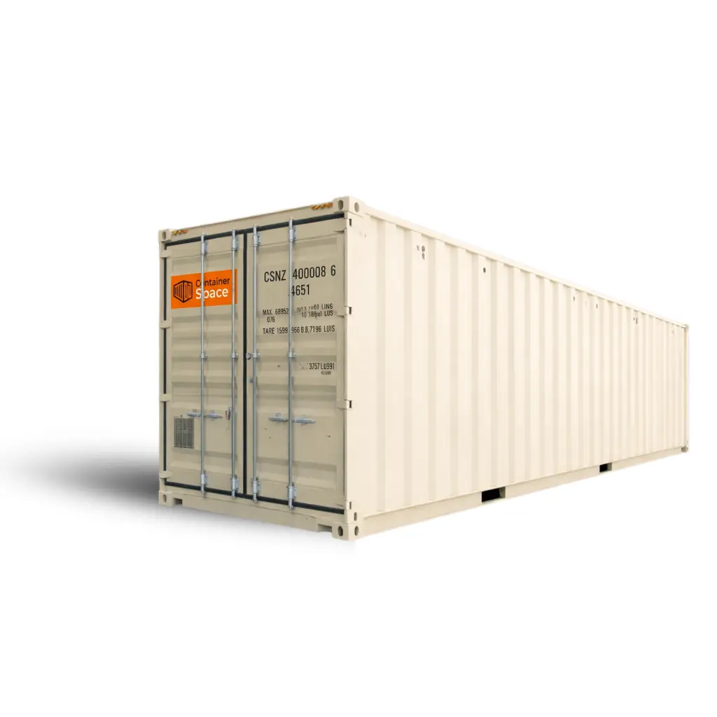 40ft shipping container for sale - white