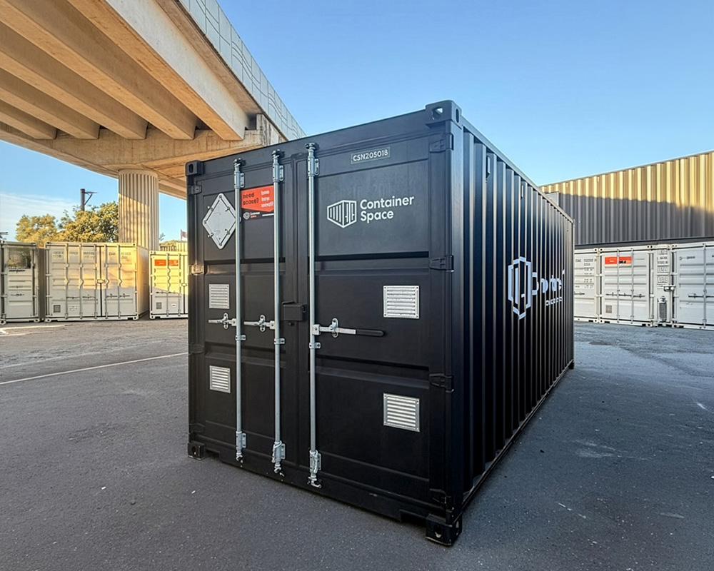 black container for hire